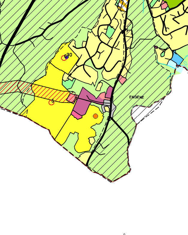 Utsnitt av KOMMUNEPLANEN 2011-2021 N Fig. 1.