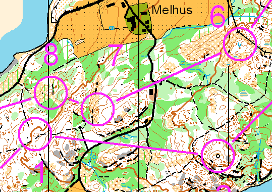 andre løper i skogkanten som de skal. Alle vet at dette er en kjempeforskjell. Altså bingo.