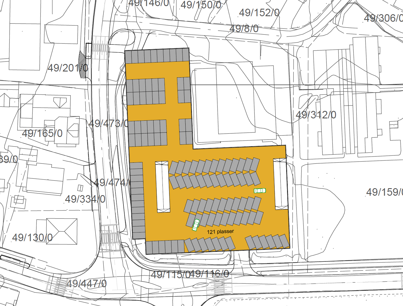 Parkeringsanlegg i Randaberg sentrum 16 Parkeringsbehov som skal Antall Finansiering Merknad dekkes Behov ny utbygging?