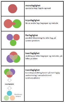 Jobb med eget prosjekt: 15 min Hvilke fag er involvert? Sentrale kompetansemål, læringsmål og aktiviteter?