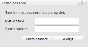 Merk: Vær oppmerksom på at du i en gitt rolle ikke nødvendigvis har de nødvendige rettigheter til å utføre alle funksjoner. 3.