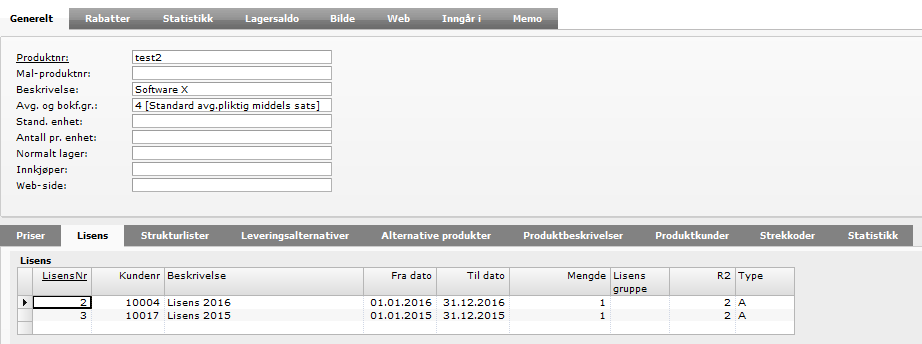 Visma Data Model Extension (DME): Her er det laget en ny tabell :