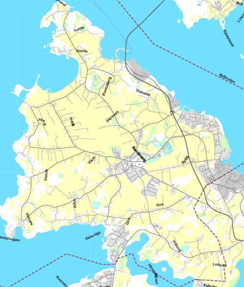 2 Informasjon om kommunen 2.1 Generelt Randaberg kommune ligger som Jærens nordre spiss, med Stavanger som nærmeste nabo.