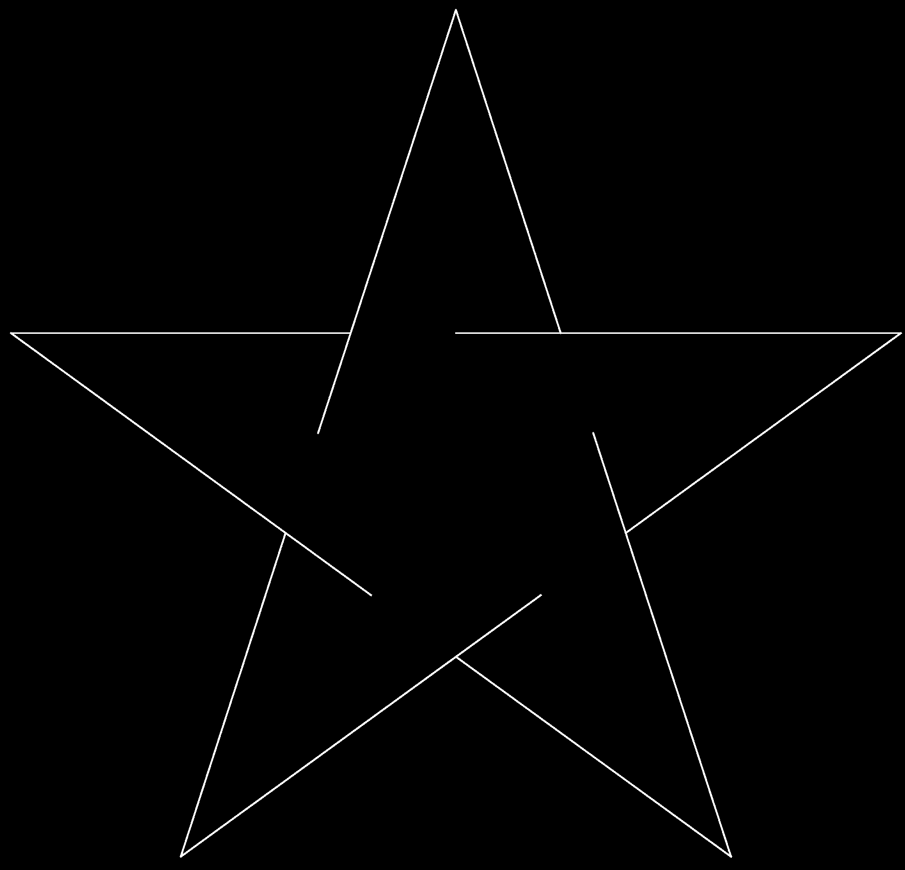 (a) Mal til stjernedodekaeder (b) Stjernedodekaeder Figur 2: Stjernedodekaeder fra pentagram Glidegurer Vi kan også lage andre romgurer ved å la papirbiter gli inn i hverandre.