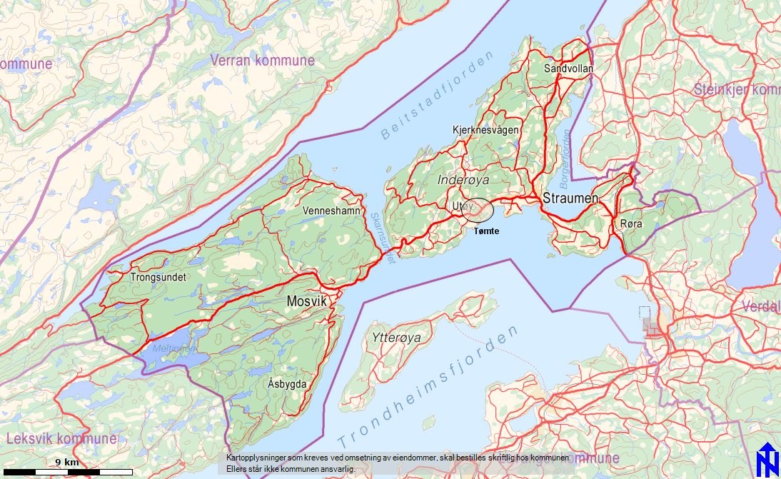 Inderøy kommune har i samarbeid med Innherred Renovasjon IKS sett på mulige tomter for nytt gjenbrukstorg.