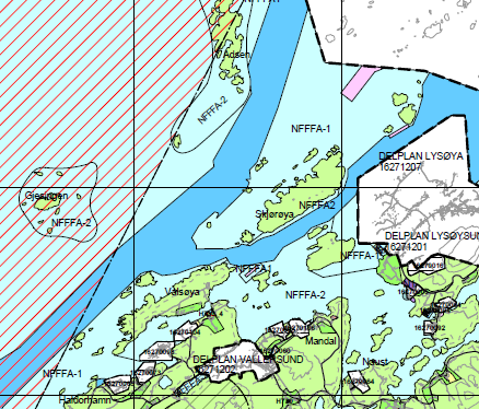 KP Bjugn 2013-2025 11-2 Bruk og vern av sjø og vassdrag med tilhørende strandsone Sone A: Lokalitet spesielt avsatt til akvakulturanlegg.