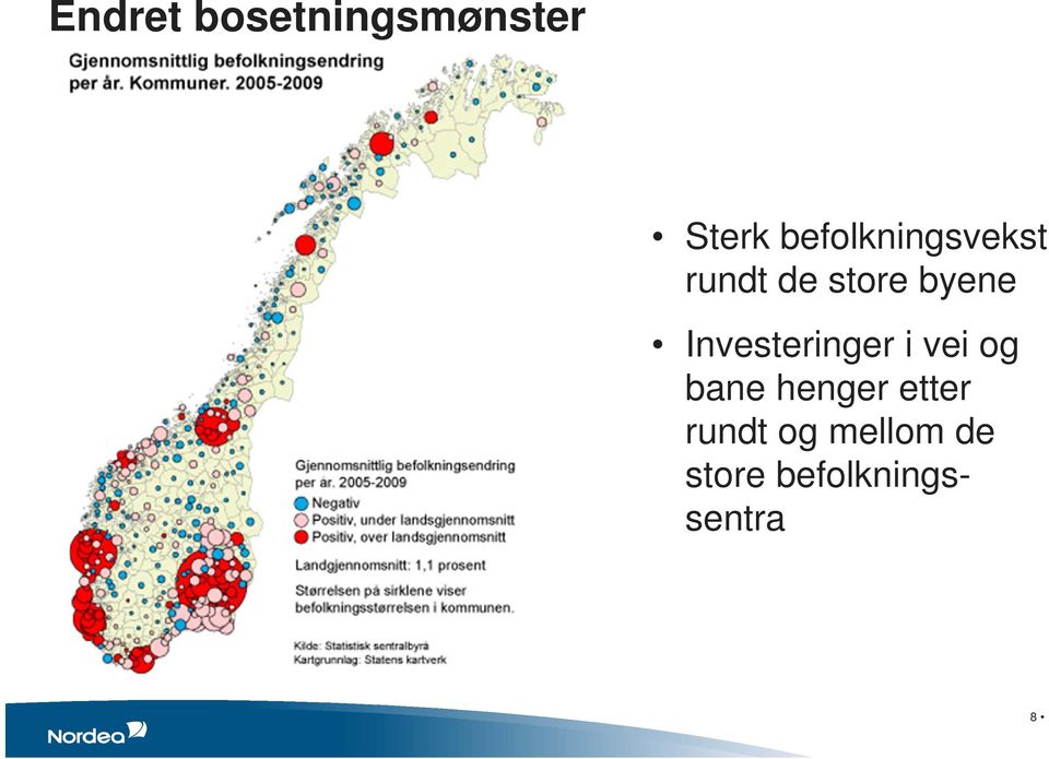 Investeringer i vei og bane henger