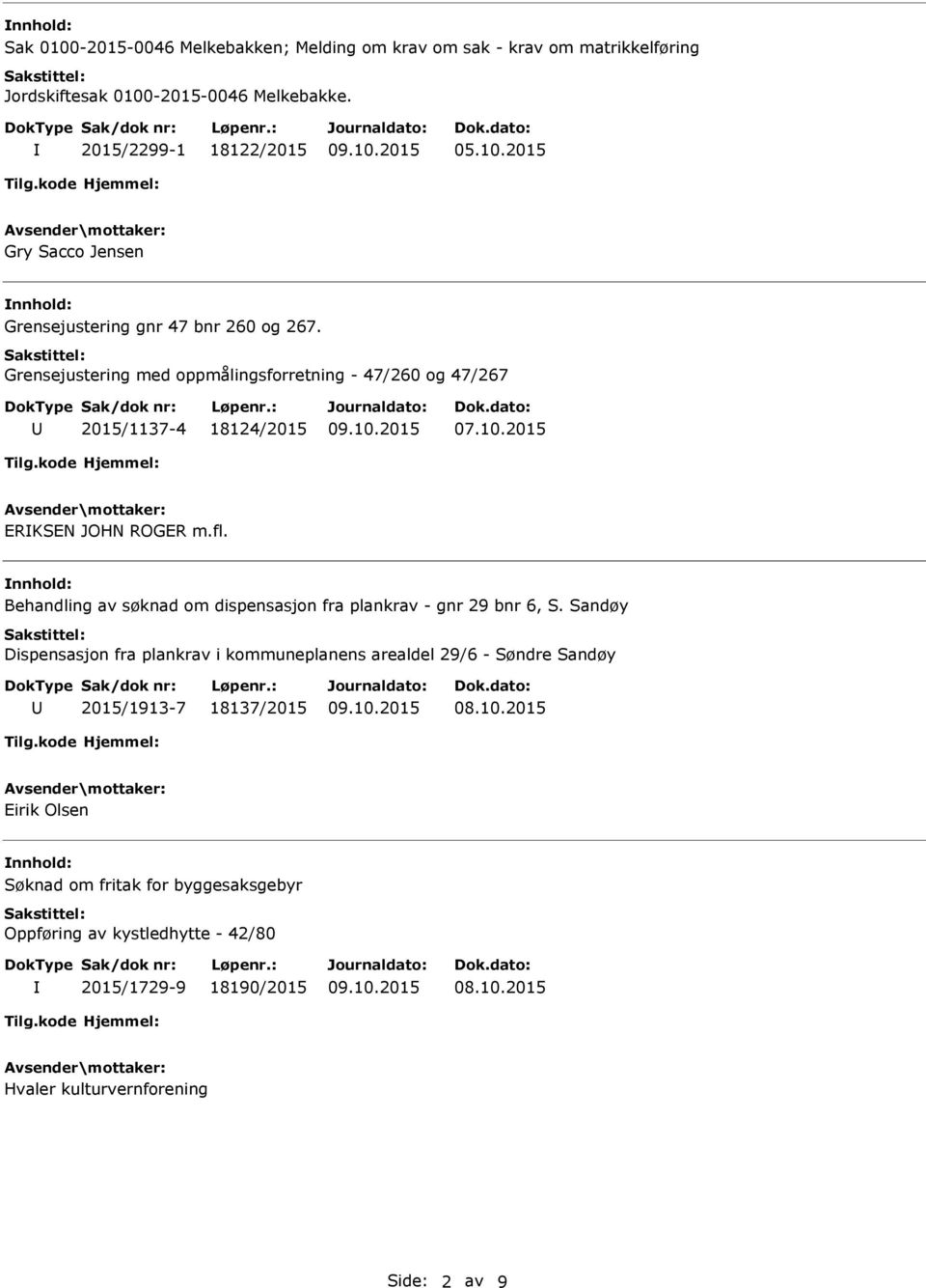 Behandling av søknad om dispensasjon fra plankrav - gnr 29 bnr 6, S.