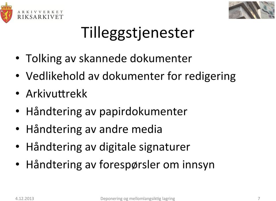 Håndtering av andre media Håndtering av digitale signaturer