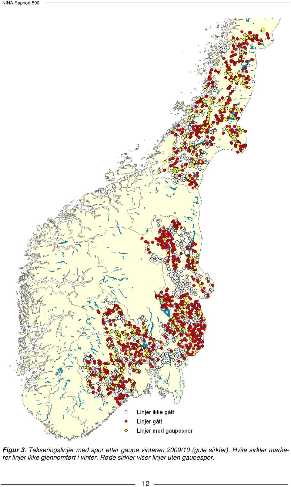 vinteren 2009/10 (gule sirkler).