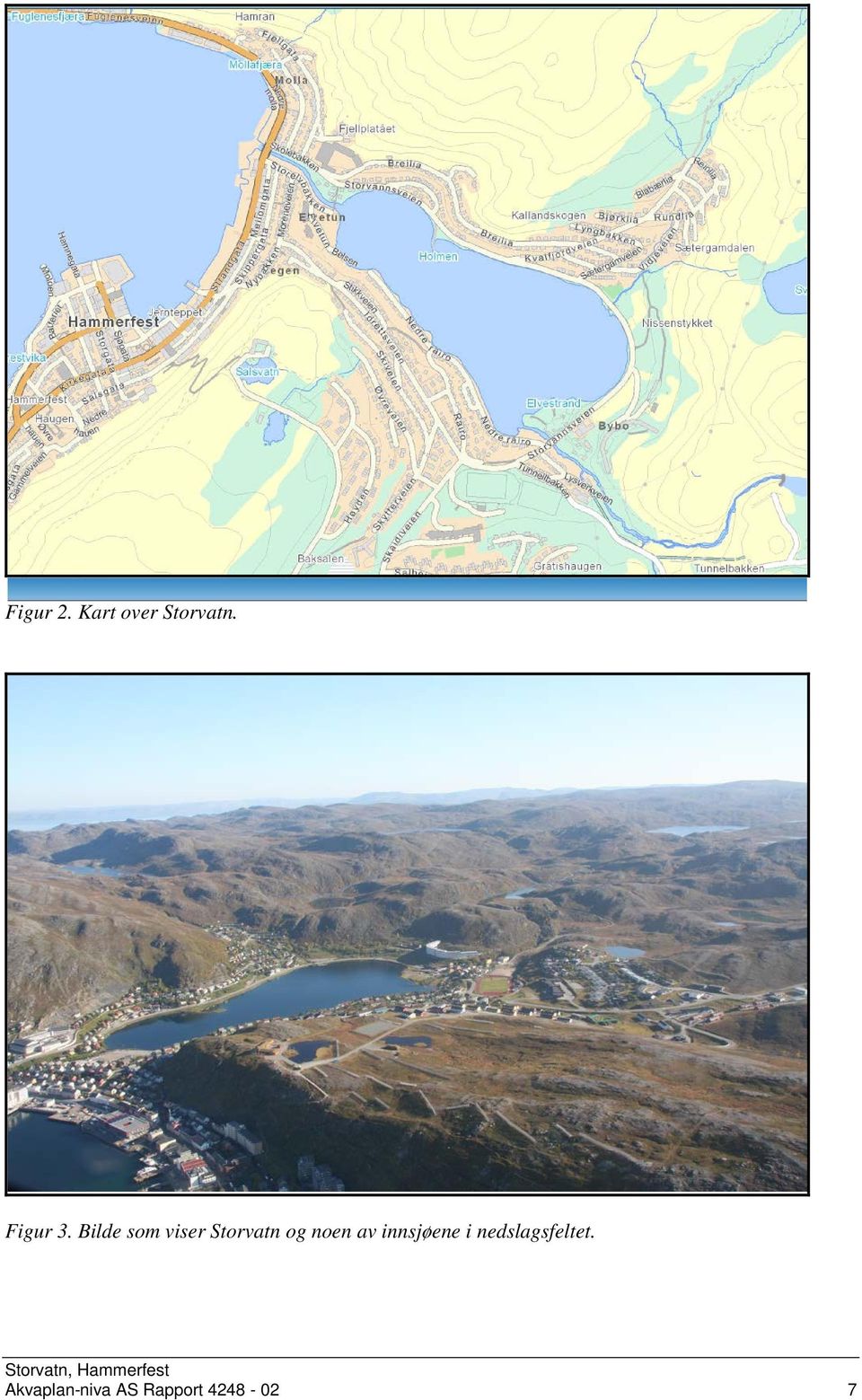Bilde som viser Storvatn og noen