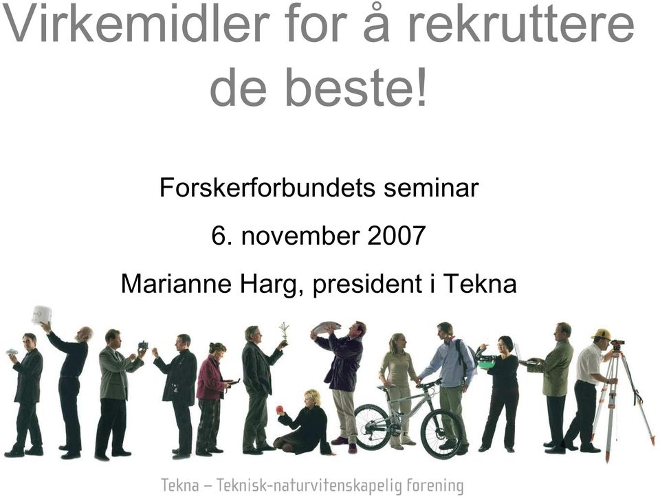 Forskerforbundets seminar 6.