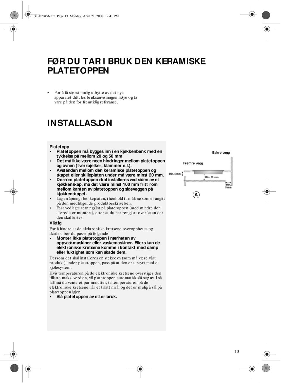 fremtidig referanse.