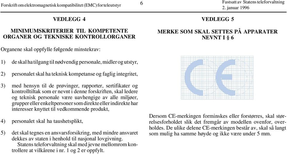 sertifikater og kontrolltiltak som er nevnt i denne forskriften, skal ledere og teknisk personale være uavhengige av alle miljøer, grupper eller enkeltpersoner som direkte eller indirekte har