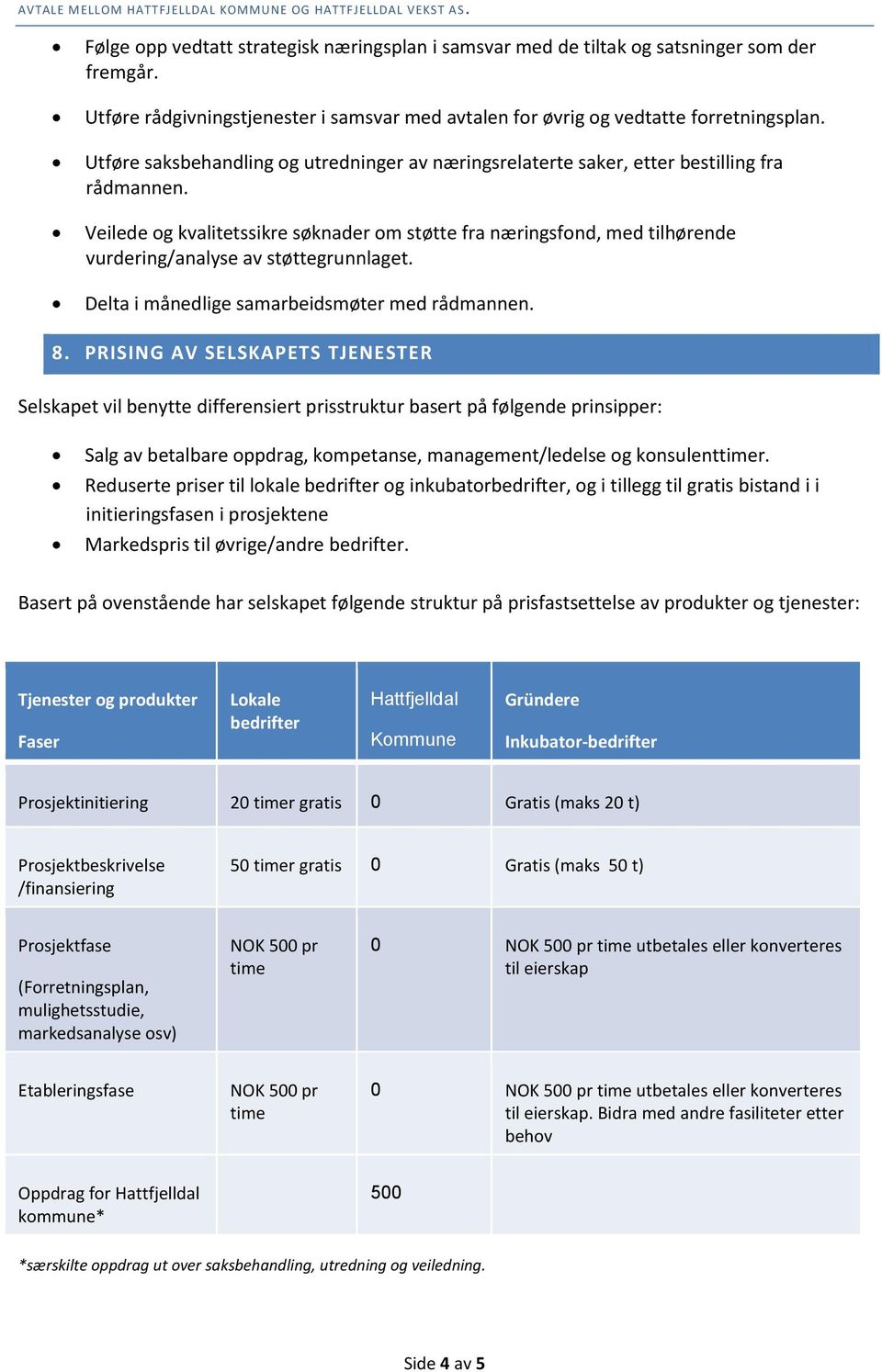 Veilede og kvalitetssikre søknader om støtte fra næringsfond, med tilhørende vurdering/analyse av støttegrunnlaget. Delta i månedlige samarbeidsmøter med rådmannen. 8.