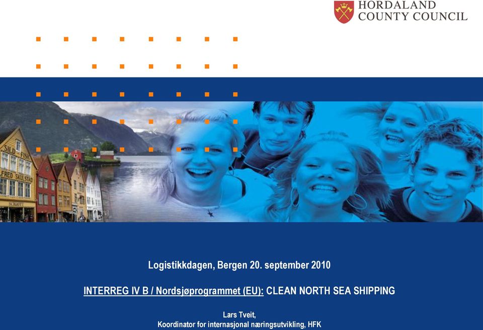 Nordsjøprogrammet (EU): CLEAN NORTH SEA