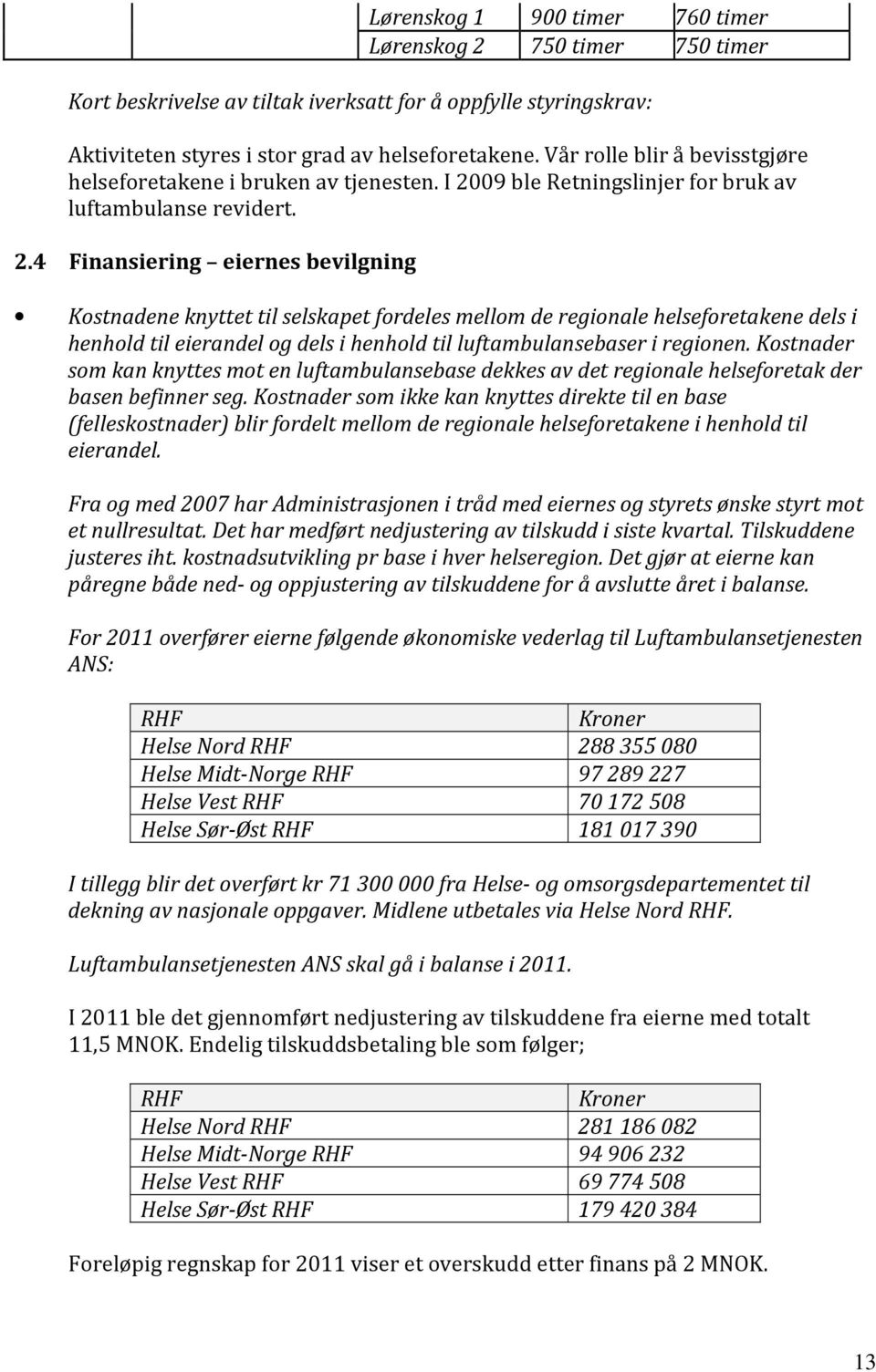 09 ble Retningslinjer for bruk av luftambulanse revidert. 2.