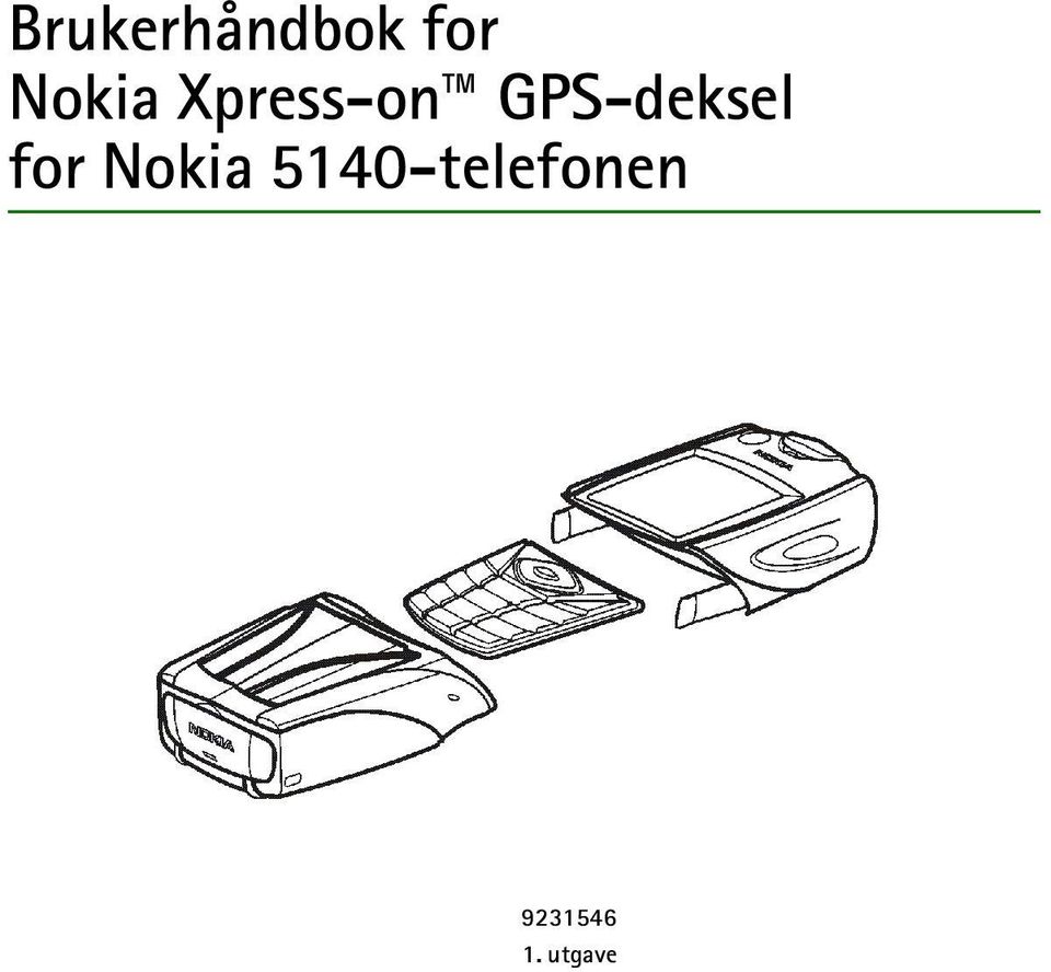 GPS-deksel for Nokia