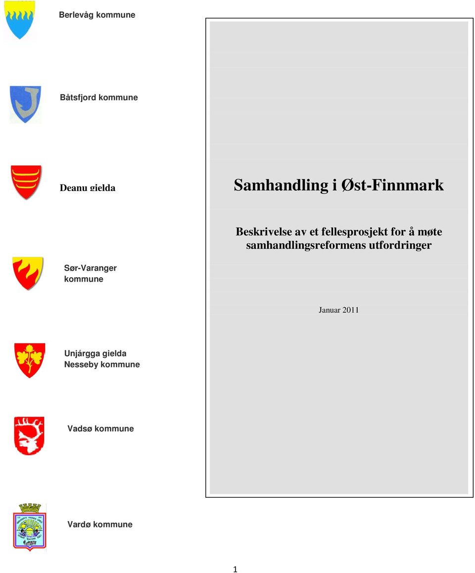 samhandlingsreformens utfordringer Sør-Varanger kommune