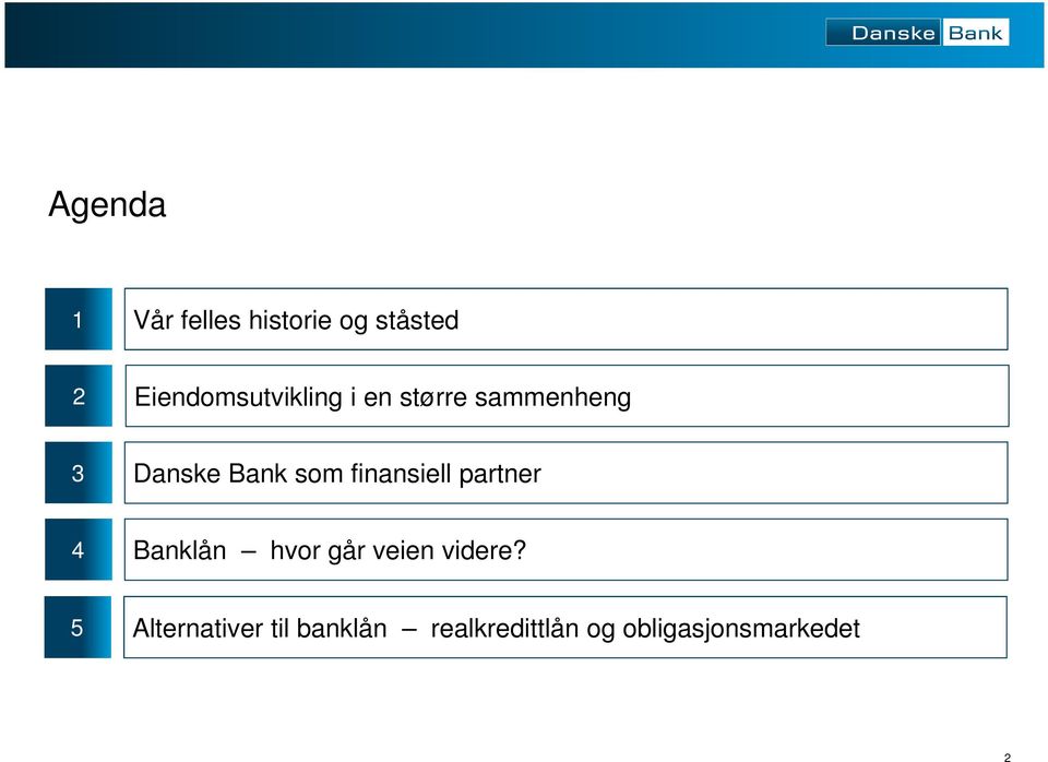 som finansiell partner 4 Banklån hvor går veien videre?