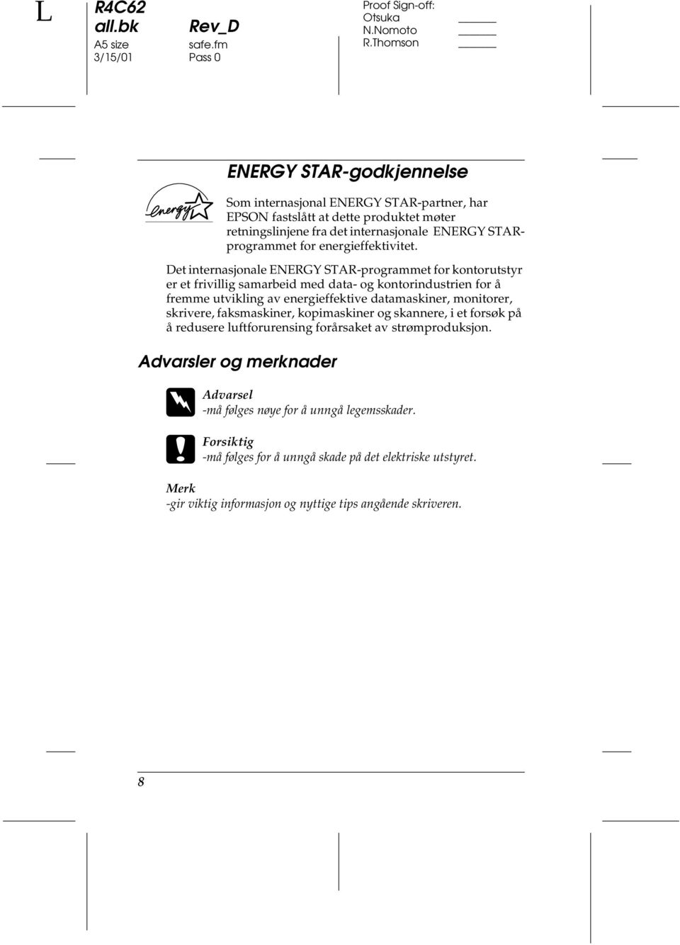 STARprogrammet for energieffektivitet.
