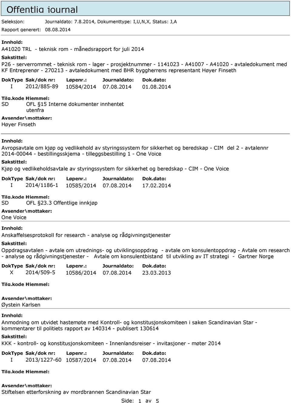 270213 - avtaledokument med BHR byggherrens representant Høyer Finseth 2012/885-89 10584/2014 01.08.