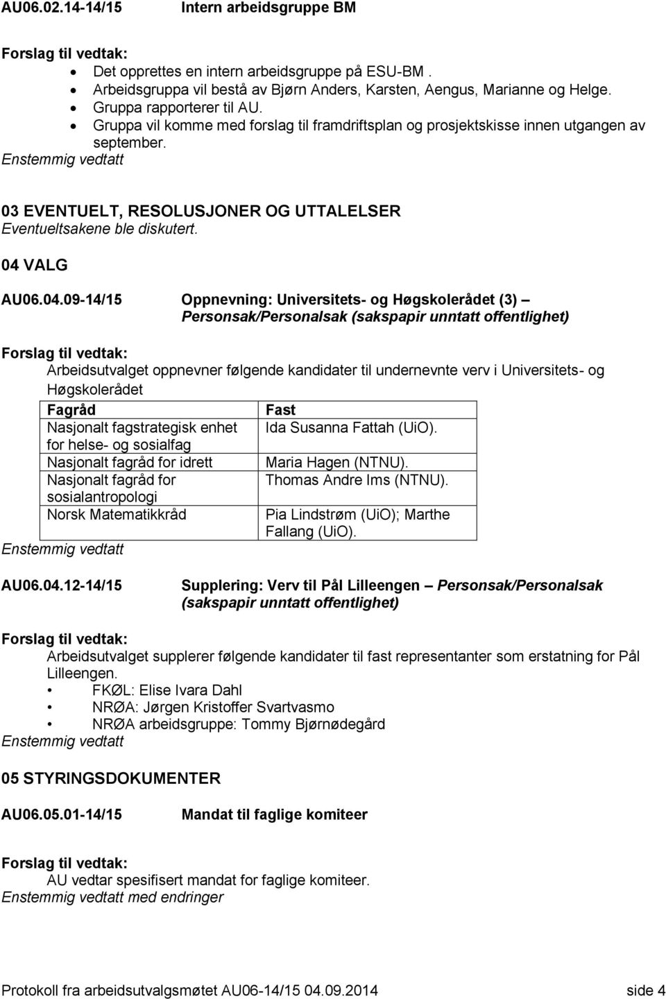 VALG AU06.04.