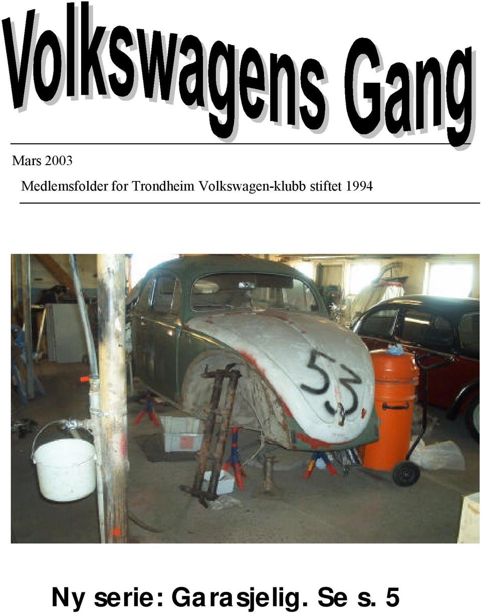 Volkswagen-klubb stiftet