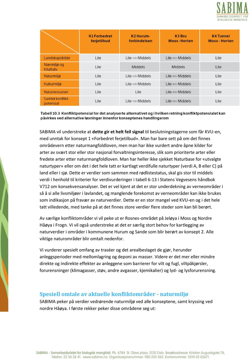 prioriterte arter eller fredete arter etter naturmangfoldloven.