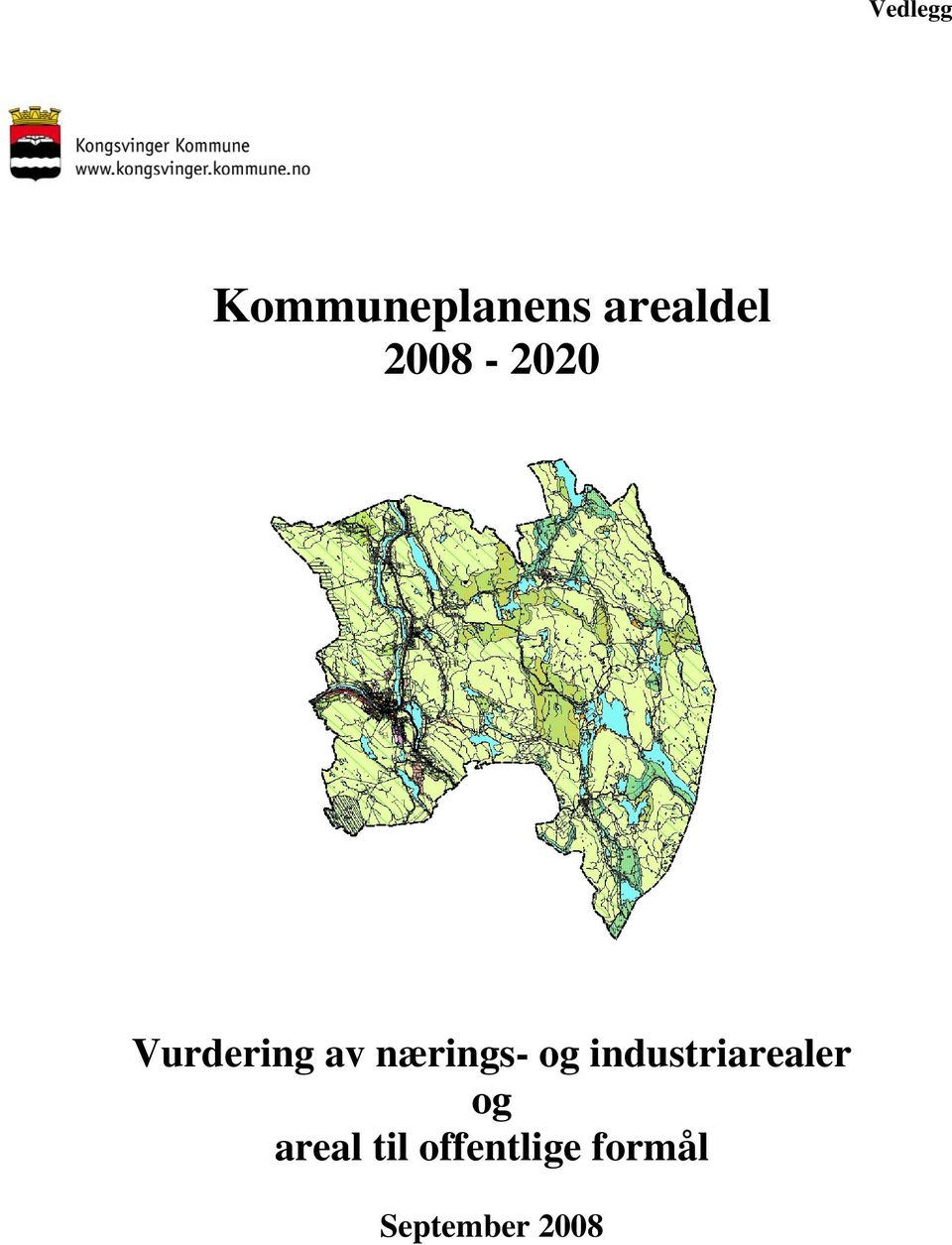 og industriarealer og areal til