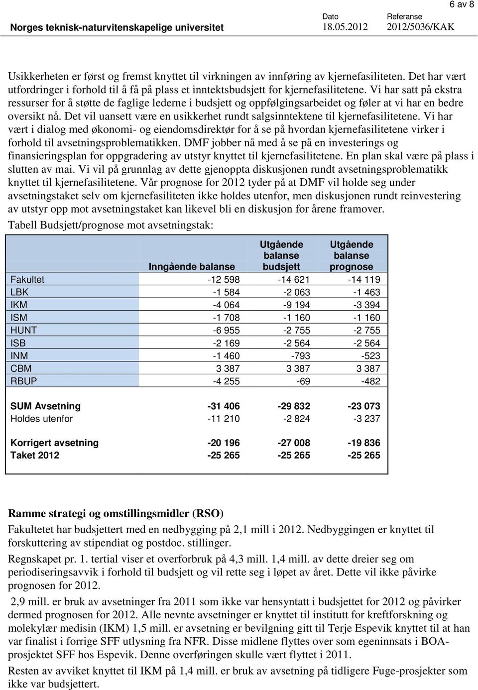 Det vil uansett være en usikkerhet rundt salgsinntektene til kjernefasilitetene.