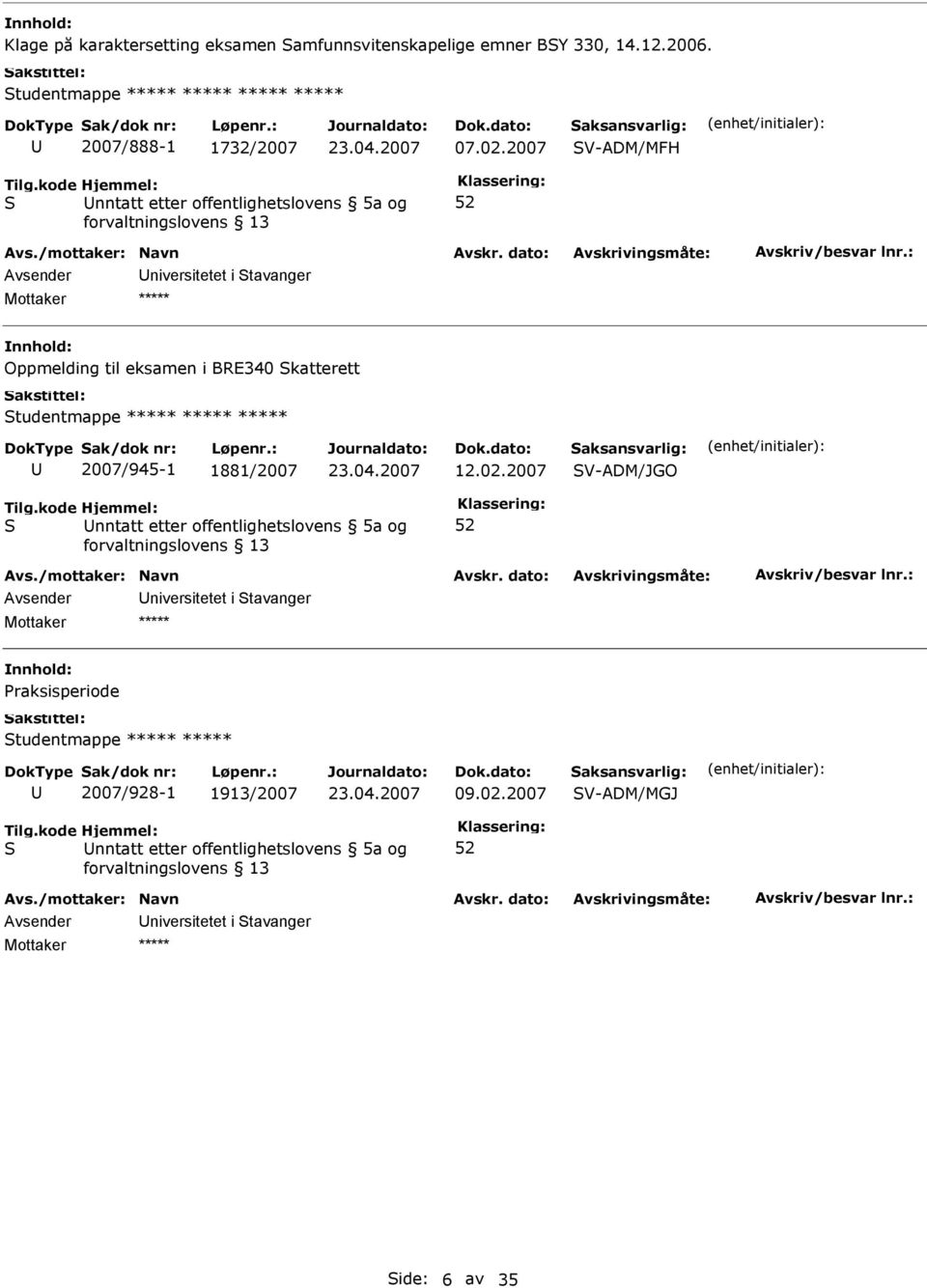 tudentmappe 2007/945-1 1881/2007 12.02.