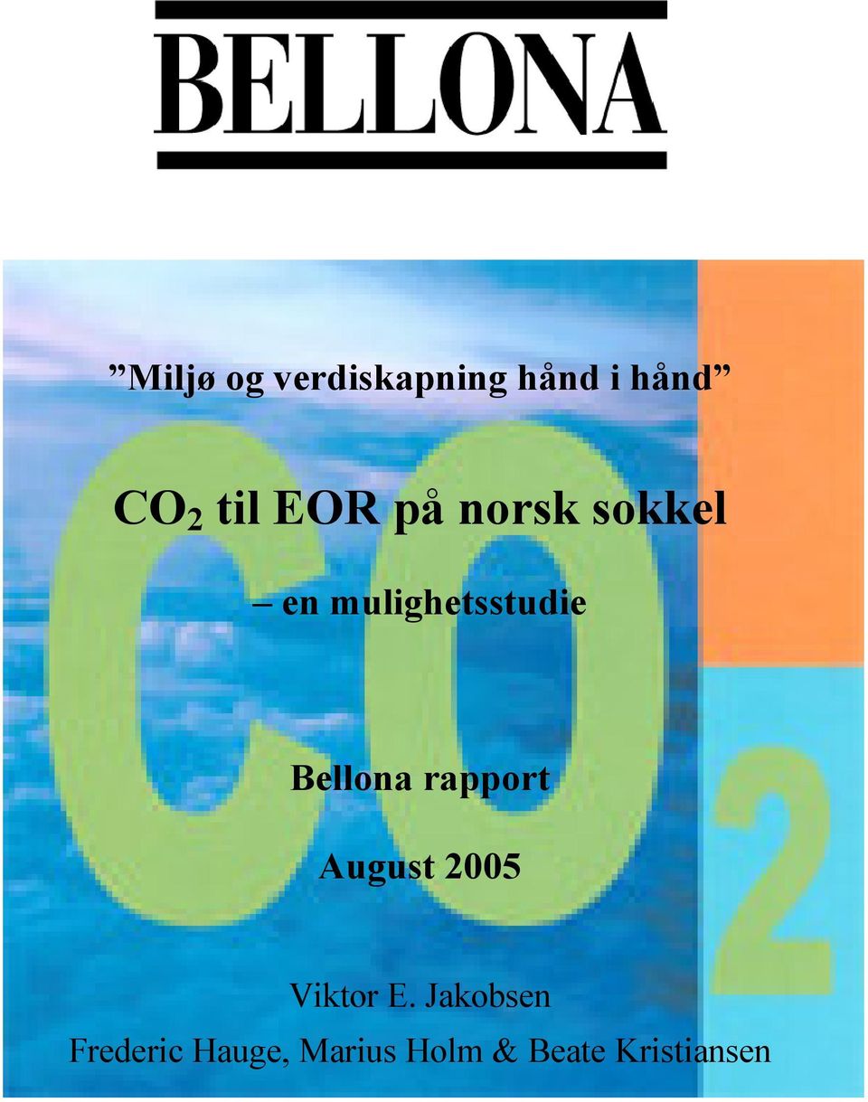 Bellona rapport August 2005 Viktor E.