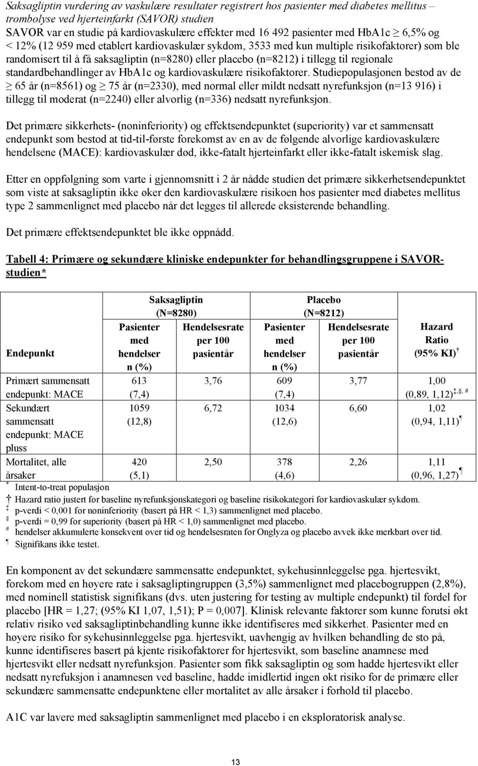 til regionale standardbehandlinger av HbA1c og kardiovaskulære risikofaktorer.