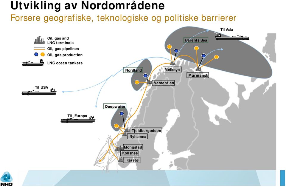 production Barents Sea LNG ocean tankers Nordland Melkøya Murmansk Til USA