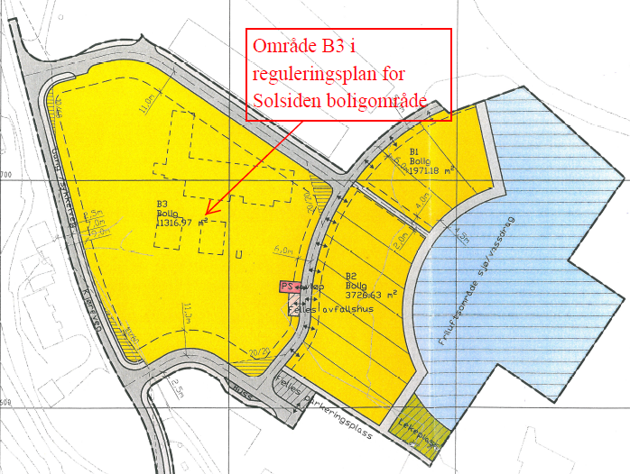 Planforslaget: Saksopplysninger Namsos kommune mottok 15.09.11 varsel om oppstart av detaljregulering av Solsiden boligområde B3 på Vestre havn. Jon A.