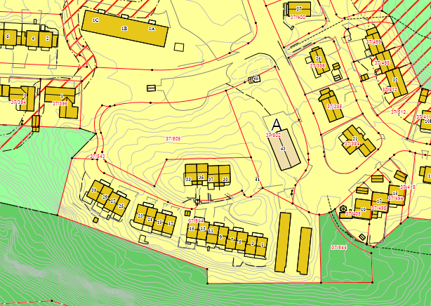 Bakgrunn Bakgrunn for planarbeidet er ønske om å endre gjeldende regulering fra 1978, hvor de to eiendommene beskrevet nedenfor er regulert til Forretning og Parkering.