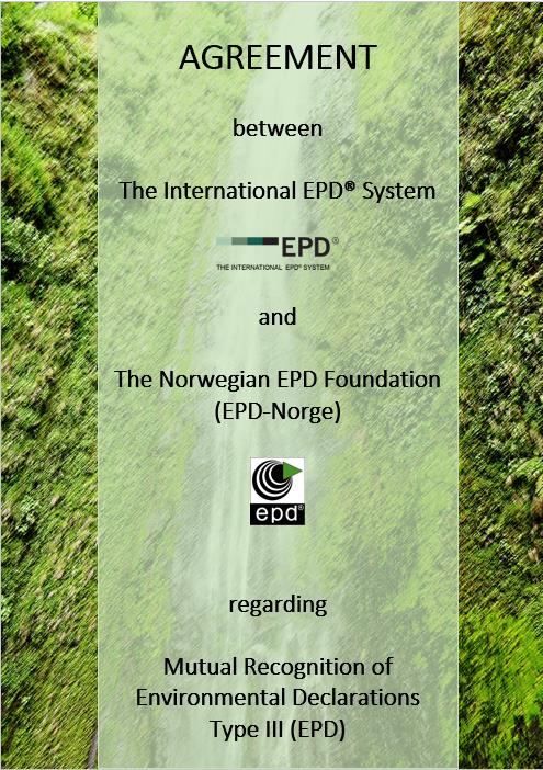 EPD-Norge og The International EPD System