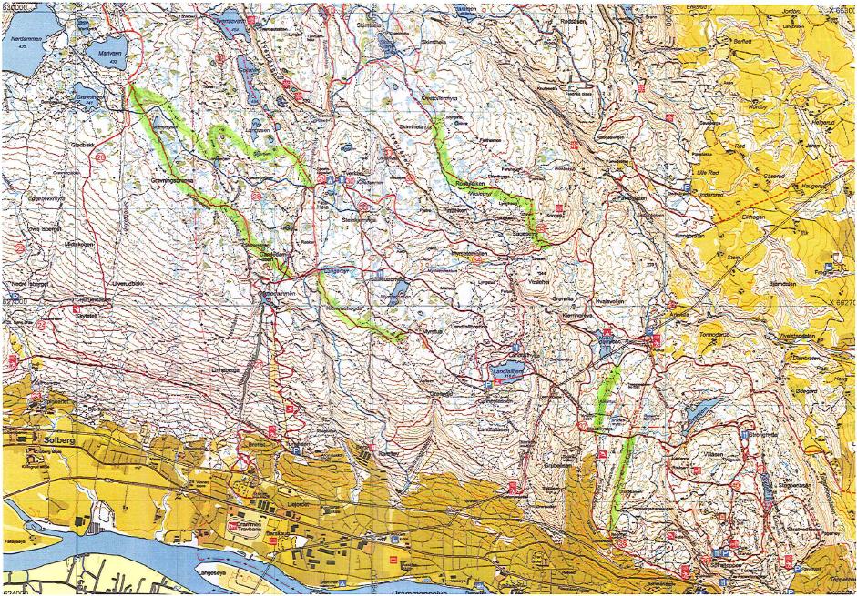 Drammen Nord 1 Tverken - Marivann 4 Sauesetra - Kristoffermyra 2 Bolstadveien -