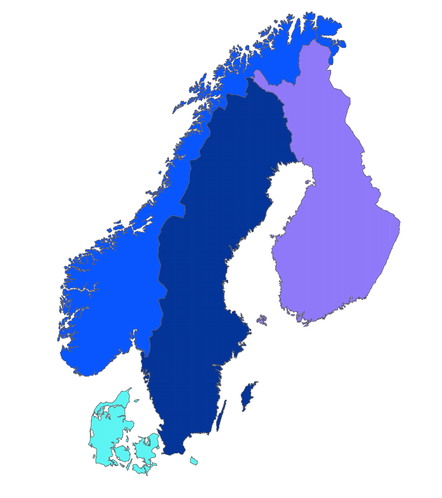 Norge var nevoeksportør på alle sine utenlandsforbindelser i andre kvartal. NeVoeksporten )l Norge endte på 2,5 TWh )l Sverige og henholdsvis 1,4 og 1 TWh )l Danmark og Nederland.