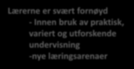 Organiseringen som vet hva BU er: Styrket 2. Kompetanseheving av lærere (Hvor godt har kunnskap DNS lykkes holdninger med å bidra til kompetanseheving av lærere?) ferdigheter 3.