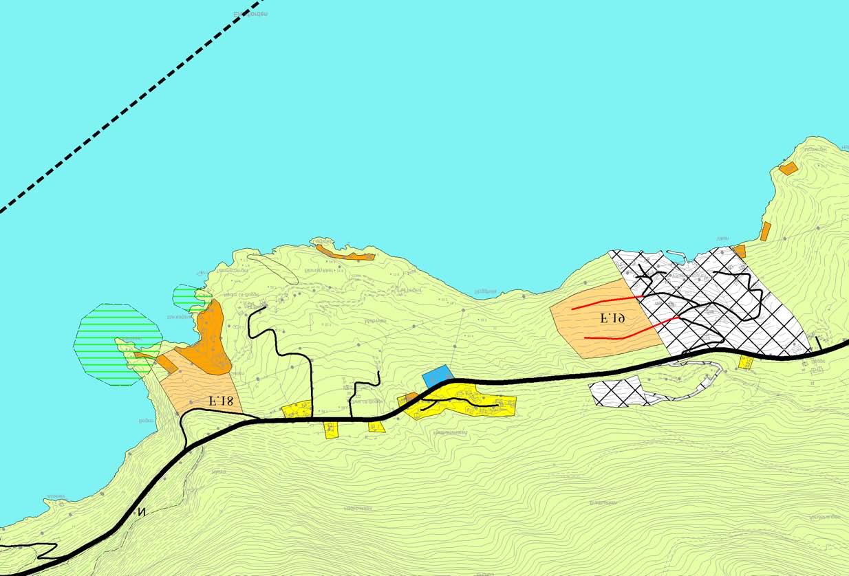 Kommuneplan for Nesset Side 86 9.8 Bugge Ut-Bugge Område for fritidsbebyggelse Område for hyttebygging mellom sjøen og riksvei 660.