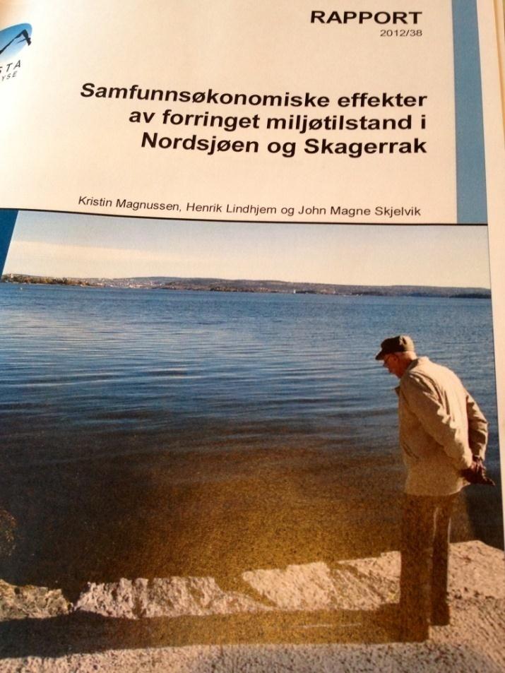 Vista analyse, rapport 2012 Aller viktigst for fortsatt å ha et robust økosystem i Nordsjøen og Skagerrak er å redusere utslippene av klimagasser. (Klif 2012c).