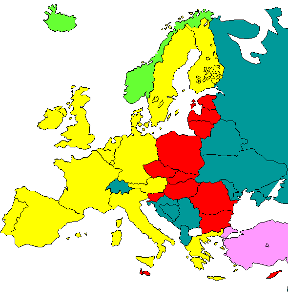 Europeisk samarbeid Nasjonale
