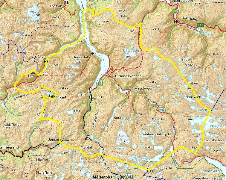 1421V0086 Uppsete 2596 1421V0090 Kvam 1235 1421V0091 Liahovden 26460 1421V0092 Kvammadal 1223 1421V0097 Geisme/Seltuft 6032 1421V0099 Kvamsbergi/Nisedalen 2897 Totalt daa 264874 Tabell 1: