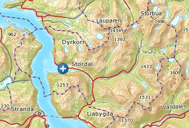 Stordal kommune Stordal kommune ligger på østsiden av Stordalsvika og omfatter i hovedsak Stordalselvas nedslagsfelt, samt et mindre område på vestsiden av fjorden.