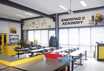 Enerpac Academy ENERPAC ACADEMY The Netherlands Arbeider du med hydrauliske høytrykkverktøy regelmessig, eller kanskje hver dag?