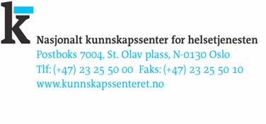 Referat - Nasjonalt råd for kvalitet og prioritering Formål, dato, sted: Møte i Nasjonalt råd for kvalitet og prioritering Mandag 16.04.07, kl. 10.00 15.