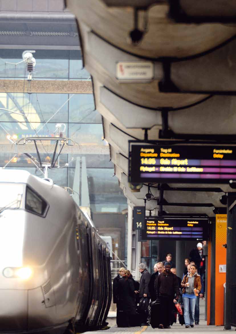 2.8 Tiltak som dekker flere korridorer ERTMS 8 Mange av signalanleggene i det norske jernbanenettet begynner å nå kritisk alder, og dette vil skape problemer med hensyn på å tilby den oppetid som et