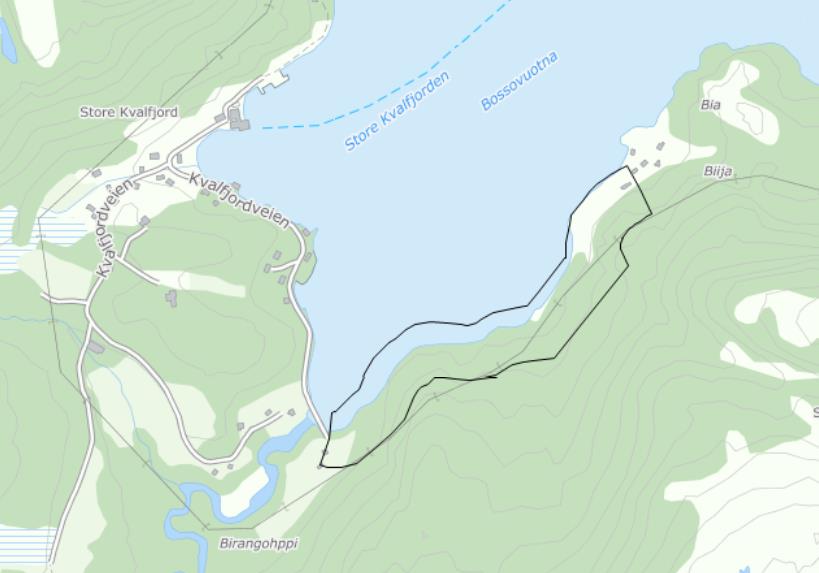 Figur 1 Lokalisering av Store Kvalfjord på Stjernøya Figur 2.